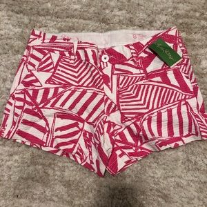 Lilly Pulitzer The Callahan Short Pink NWT Size 8